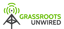 This is the logo for Grassroots Unwired's advocacy software.